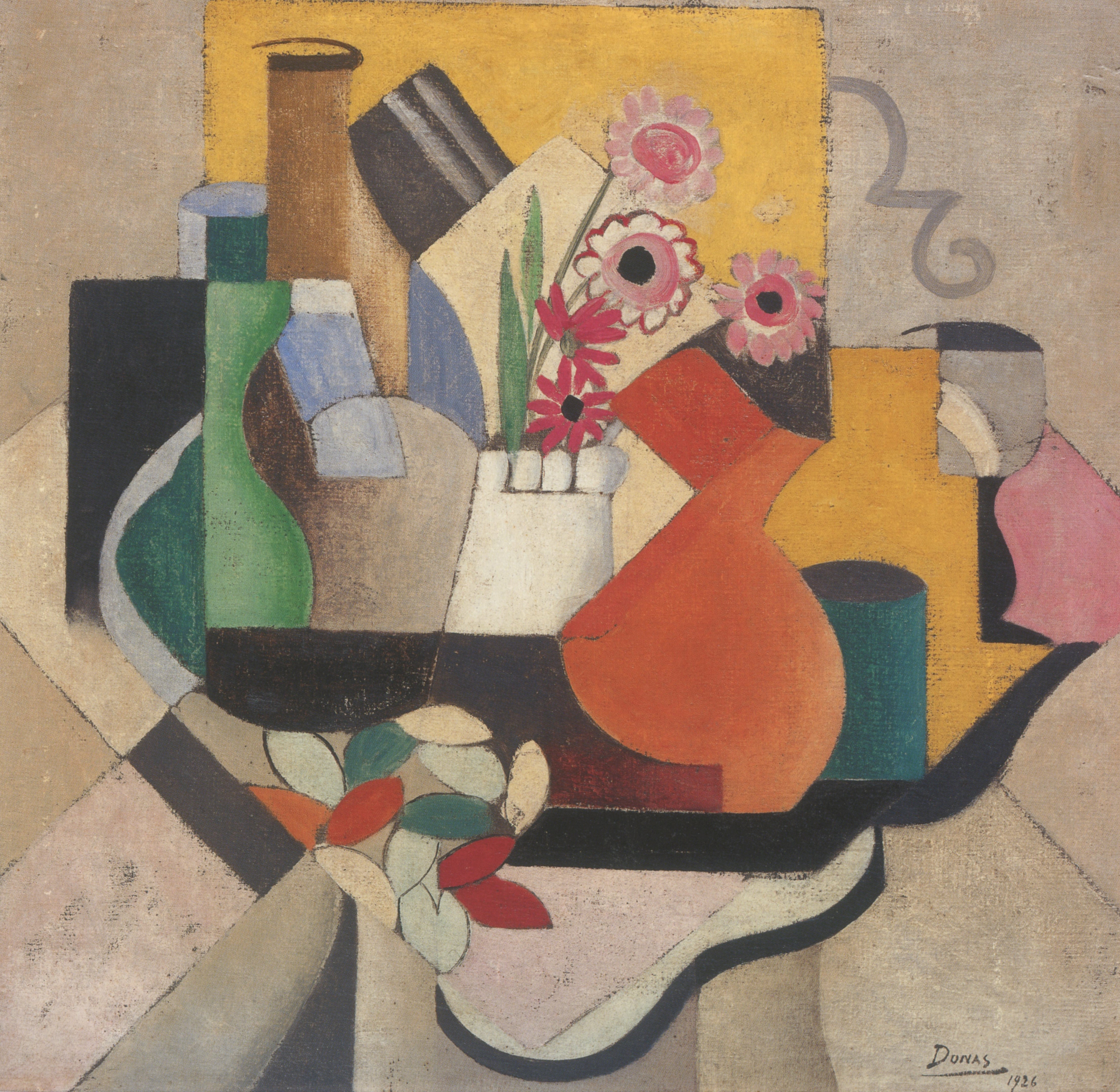 Poteries et fleurs, 1926 (Collection particulière)